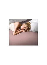 FORMESSE | Jersey-Spannleintuch "Bella Donna" 140/200 cm - 160/220 cm (Weiss) | rosa